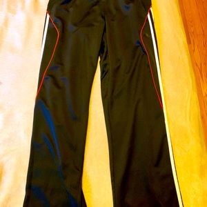 Large black adidas sweat pants EUC